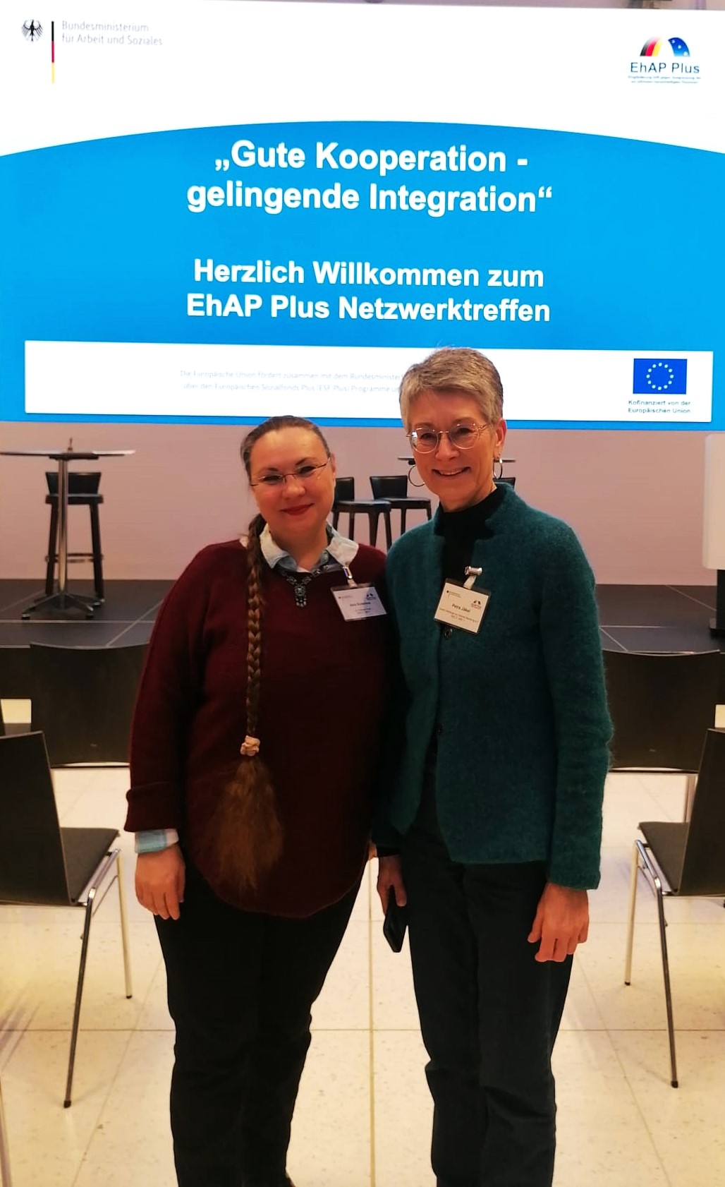 Ada Bobrova und Petra Jäkel